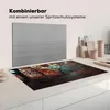 KitchenYeah© Herdabdeckplatte Waldweg - Bäume - Weg durch Produktbild-Vorschau 3