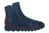 Manitu Damen Kurzstiefelette schwarz mit bordo abgesetzter Produktbild-Vorschau 14