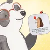 Mr. & Mrs. Panda Tischuntersetzer 2020 Geburtstag Freude - Produktbild-Vorschau 2