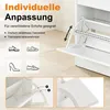 Schuhschrank Schmal mit 4 Klappen , Schuhkipper, Produktbild-Vorschau 4