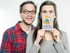 Mr. & Mrs. Panda Ansichtskarte Bauingenieur Held - Grau Produktbild-Vorschau 4