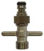 BieTal® Reinigungs Spül Adapter 5/8 Zoll Flügelgriff Produktbild-Vorschau 1
