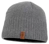 Balke Unisex Strickmütze Vollfleecefutter in grau