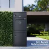 LOGIXBOX Frontbox-DeLuxe Paketbox mit Postfach Graphitgrau Produktbild-Vorschau 6