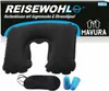 MAVURA REISEWOHL Reise Nackenkissen Set Reisekissen Produktbild-Vorschau 1