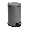SVITA T20 Seau de cuisine Gris 20L Poubelle à pédale avec Voir les images du produit 1