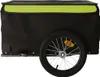 vidaXL Fahrradanhänger Schwarz und Grün 45 kg Eisen Produktbild-Vorschau 6