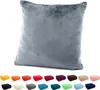 heimtexland ® Flanell Kuschel Kissen Super Soft Plüsch Deko Produktbild-Vorschau 1