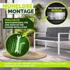 Banc de jardin tillvex® résistant aux intempéries, 3-4 Voir les images du produit 6