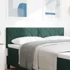 vidaXL Testiera verde scuro 160 cm velluto Anteprima dell’immagine prodotto 2