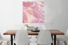 MuchoWow® Poster Marmor - Luxus - Glitzer - Rosa 75x75 cm - Produktbild-Vorschau 2