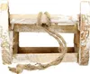 ECD Germany Deko Schlitten mit LEDs 31,5x14,5x10,5cm Produktbild-Vorschau 3