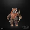 A Star Wars Black Series Wicket action figure with a bow and arrow, standing against a black background. Anteprima dell’immagine prodotto