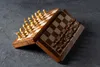 Scacchi MAGNETICI con scacchiera intarsiata 30 cm Anteprima dell’immagine prodotto 2