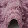 Fluffy Hochflor Shaggy Teppich Altrosa Rund, Größe:160 cm Produktbild-Vorschau 3