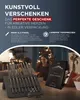 LIEBERGE Premium Pinselset Acrylfarben – 9 Acrylpinsel + Produktbild-Vorschau 8