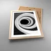 Gerahmtes Poster - Rahmen in heller Eiche - Stück Modern Produktbild-Vorschau 3
