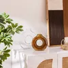 Vase "circle" transparent h25,5cm  - Atmosphera créateur Produktbild-Vorschau 3