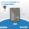 SQOON® Staubsaugerfilter für Miele, Ersatzfilter, Zubehör Produktbild-Vorschau 5