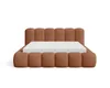 A bed with a mattress on a white background. Voir les images du produit