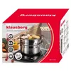 Klausberg Dampfgarer 22 cm Edelstahl Roségold Produktbild-Vorschau 6