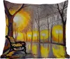 MuchoWow® Outdoor Kissen - Malerei - Bank - Wasser - Licht Produktbild-Vorschau 1