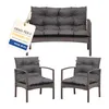 Palettenkissen Loungekissen Set 3-teilig, Outdoor Produktbild-Vorschau 12