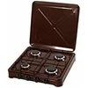 Piano cottura a gas Ravanson K-04BR 49,5 cm Anteprima dell’immagine prodotto 4