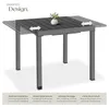 tectake® Aluminium Gartentisch Inca für 4-6 Personen, Produktbild-Vorschau 3