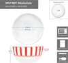 Split rouge rayé 6x bol à céréales Ø14cm 400ml porcelaine 6 Voir les images du produit 6