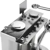 A close-up view of a metal figurine of a DJ at a DJ booth, made from nuts, bolts, and other hardware. Náhľad obrázku produktu