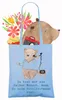 Mr. & Mrs. Panda Tragetasche Hotelfachmann Herz - Sky Blue Produktbild-Vorschau 3
