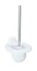 WENKO WC Garnitur PURE Klo Toiletten Bürsten Halter Weiß Produktbild-Vorschau 1