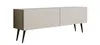 TV-SCHRANK: Kaschmir, Schwarze Beine, 140 x 52 x 32 cm Produktbild-Vorschau 1