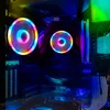 Gehäuselüfter Ultra Leise LED Computer CPU Kühler Lüfter Produktbild-Vorschau 6