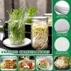 Sprossen Keimglas 2er Set, Sprossenglas Keimglas, 1000ml Produktbild-Vorschau 5