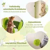 COSTWAY Arbre à chat petit, Arbre à chat avec niche pour Voir les images du produit 5