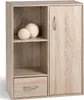 CALICOSY -  Schrank mit 2 Fächern, 1 Schublade und 1 Tür Produktbild-Vorschau 1