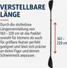 TRIZAND Wiosło do paddleboardów 2 w 1 - regulowane 163-229 Podgląd zdjęcia produktu 10
