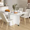 Platzsparender Klapptisch mit 2 ausklappbaren Tischplatten Produktbild-Vorschau 3