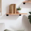 vidaXL Nástenná polica svetlo hnedá 40x30x2 cm Dubový masív Náhľad obrázku produktu 3