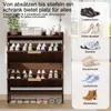 FCH Scarpiera, scaffale per scarpe, 2 cestini ribaltabili, Anteprima dell’immagine prodotto 4