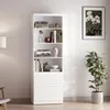 BEALIFE - Scaffale a colonna 60x34x180 cm con 2 cassetti | Anteprima dell’immagine prodotto 9