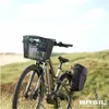 Basil Miles, Hinten, Fahrradtasche, Polyester, Grau, 17 l, Produktbild-Vorschau 16