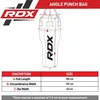 RDX Geformter Angle Punch Bag Boxsack 3in1, Handschuhe, Produktbild-Vorschau 7