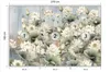 Muralo Selbstklebende Fototapete BLUMEN Blätter Pflanzen Produktbild-Vorschau 2