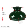 Verre de lampe à pétrole Verre de rechange vert Verre de Voir les images du produit 3