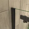 B:120xH:200cm Duschabtrennung Duschkabine Schwarz Produktbild-Vorschau 8