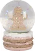 Clayre & Eef Boule à neige Ø 5x7 cm Marron Plastique Voir les images du produit 1