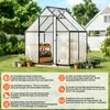 Szklarnia Ikodm, oranżeria aluminiowa, czarna rama z Podgląd zdjęcia produktu 3